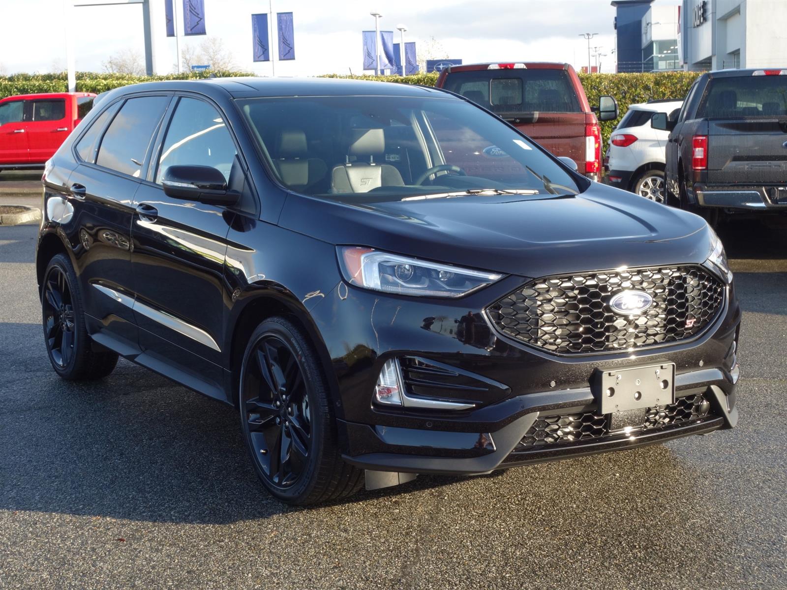 2020 Ford Edge St Agate Black 2 7l Ecoboost® V6 Engine Dams Ford Lincoln Sales Ltd